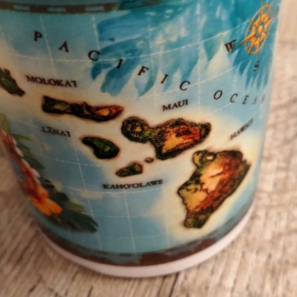 Hawaiian Islands Coffee Mug 10oz Map of Hawaiian Islands ABC Stores 2018 - Picture 10 of 11